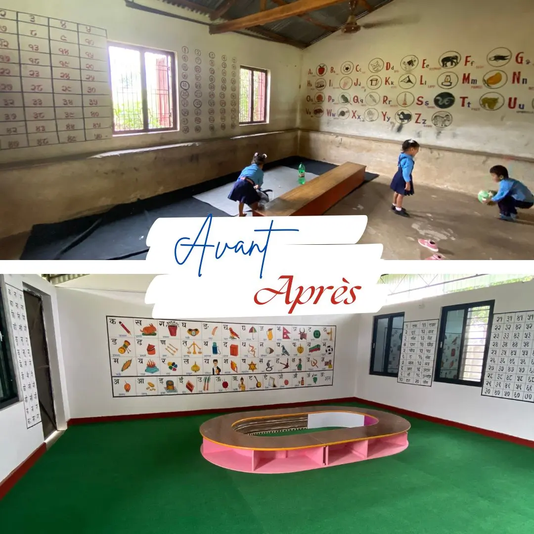 École Aama Basic School rénovée