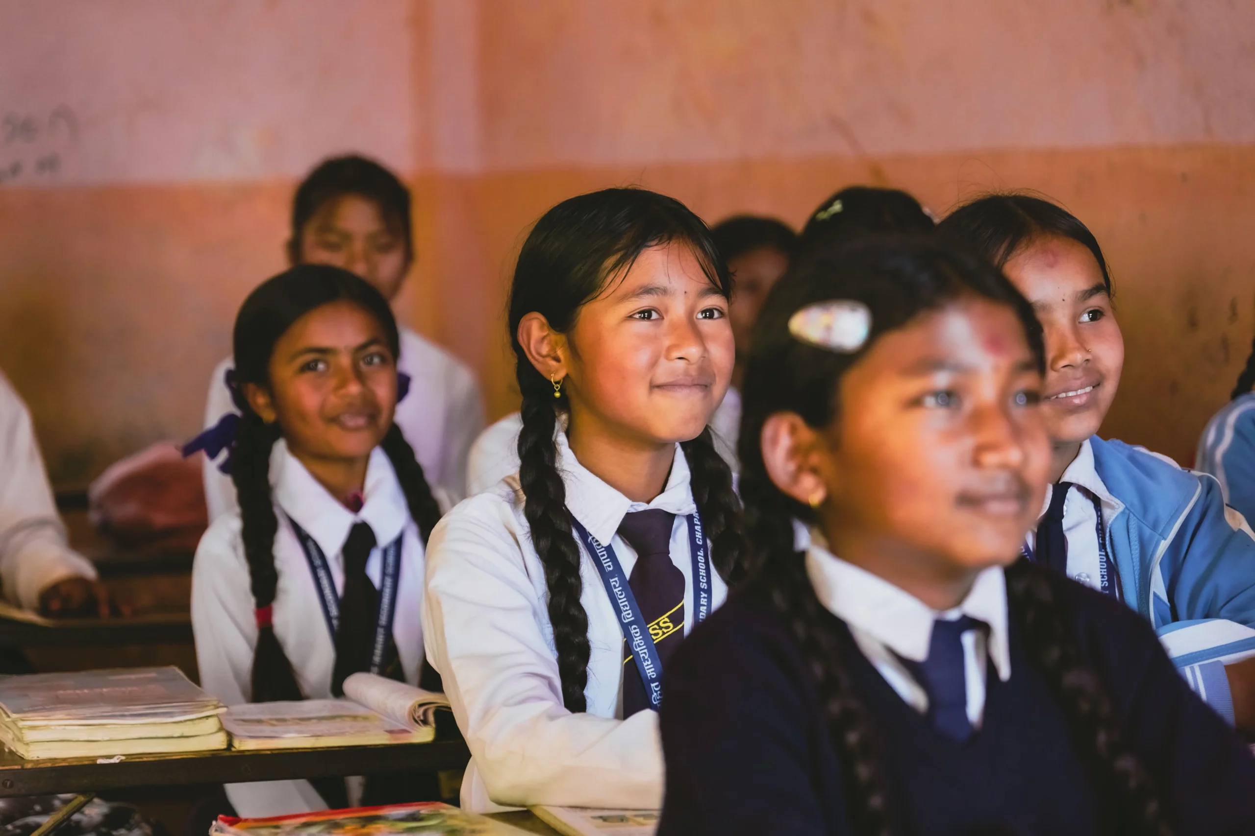 École rénovée au Népal