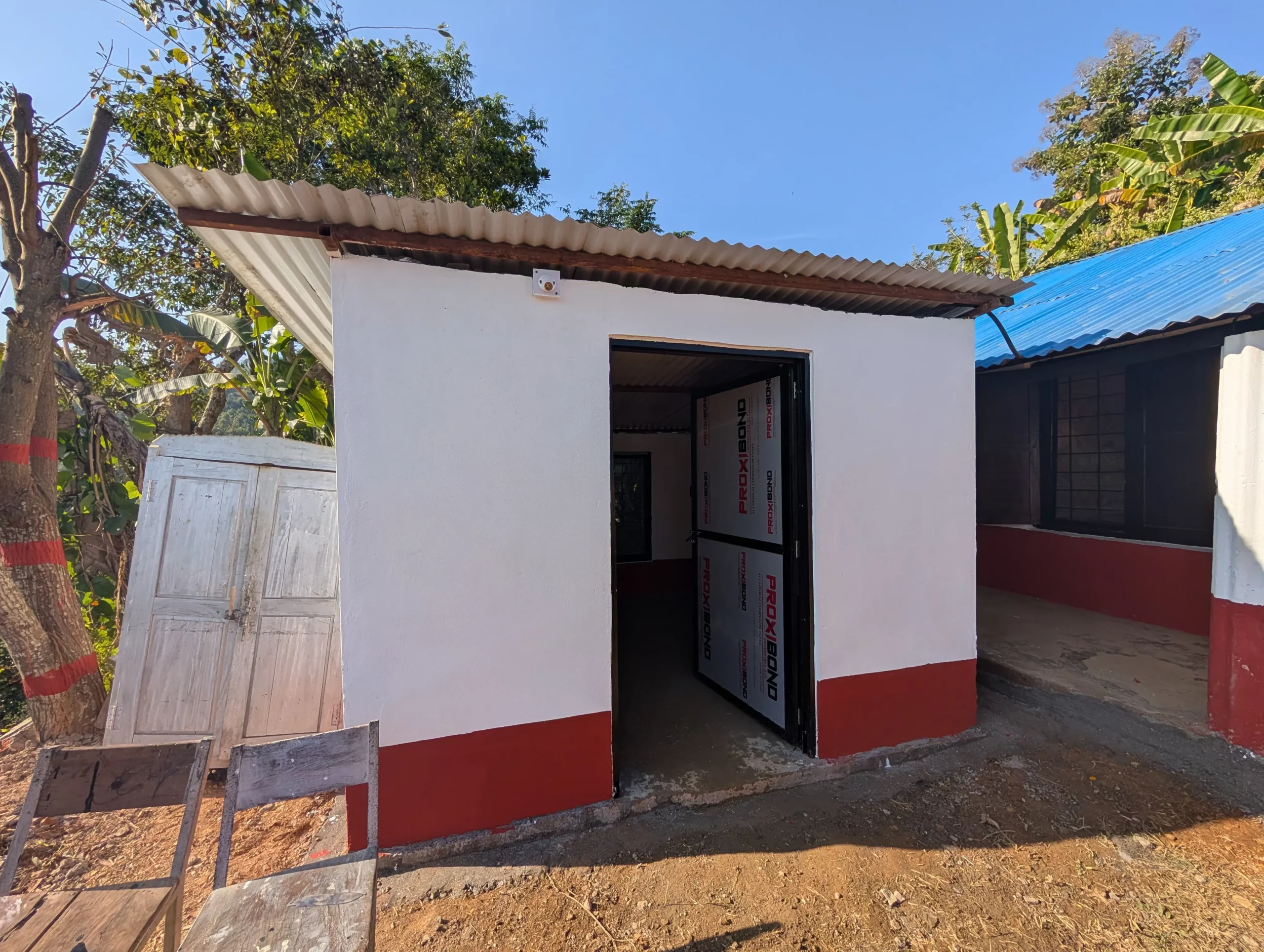 Nouvelle cuisine de l’école.