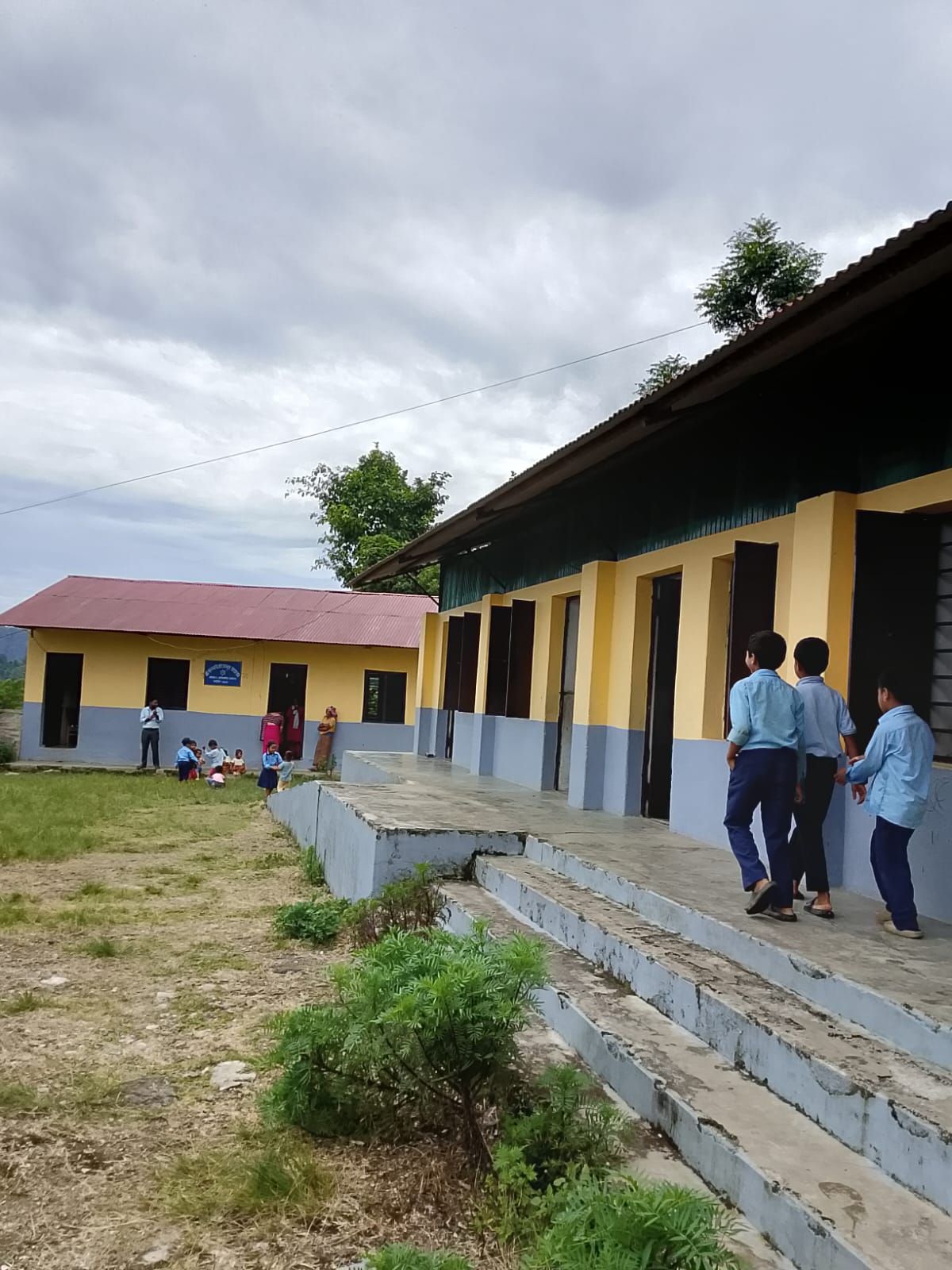 Rénovation de l'école Shree Saraswati Basic School